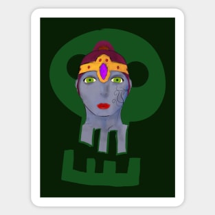 Lady of The Dead Sticker